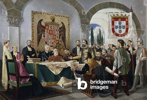 portugal and spain rivalry history|Treaty of Tordesillas .